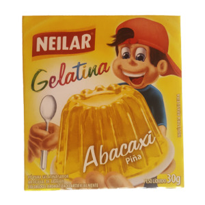 GELATINA NEILAR SABOR ABACAXI 30GR