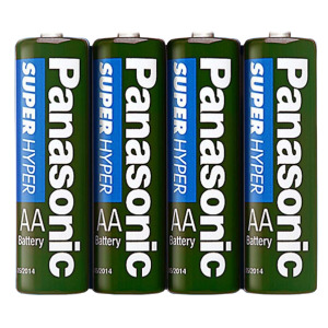PILHA PANASONIC  AA COM 4UN