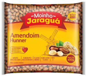 AMENDOIM HUNNER JARAGUÁ 400GR