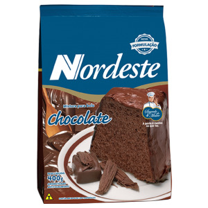 MISTURA PARA BOLO NORDESTE CHOCOLATE 400G
