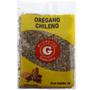 TEMPERO ORÉGANO CHILENO GABRIELA 5G 