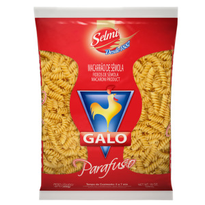 MACARRÃO PARAFUSO GALO 500GR