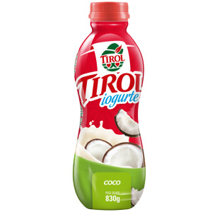 IOGURTE TIROL COCO GARRAFA 830G