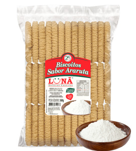 BISCOITO AMANTEIGADOS DE ARARUTA LUNA 300G