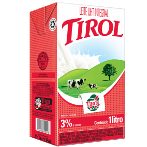 LEITE UHT INTEGRAL TIROL 1L
