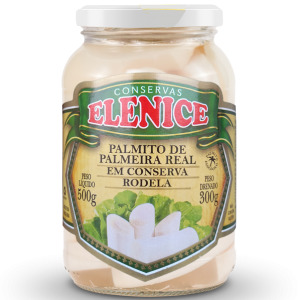 CONSERVA DE PALMITO RODELAS ELENICE 300G