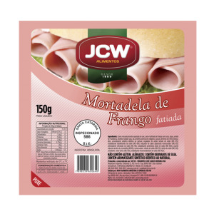 MORTADELA   FATIADA JCW DE FRANGO 150G