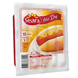 SALSICHA HOT DOG SEARA 500GR