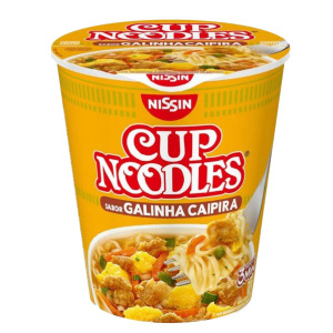 CUP NOODLES  GALINHA CAIPIRA  NISSIN 69G
