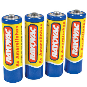 	PILHAS RAYOVAC AA COM 4UN