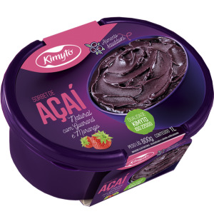 AÇAI COM GUARANA E MORANGO KIMYTO 1L