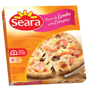 PIZZA SEARA SABOR LOMBO COM CATUPIRY 460G