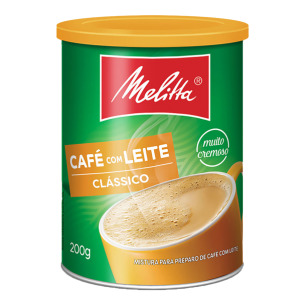 CAFÉ COM LEITE MELITTA CLÁSSICO 200G
