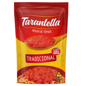 MOLHO DE TOMATE TRADICIONAL TARANTELLA 300G