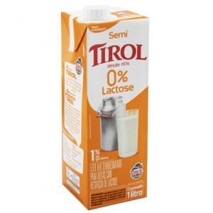 LEITE ZERO LACTOSE UHT TIROL 1L