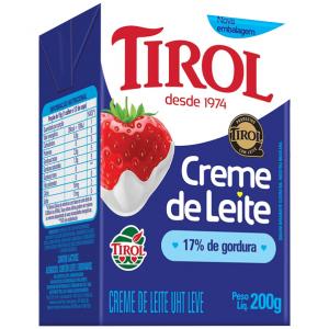 CREME DE LEITE TIROL 200GR