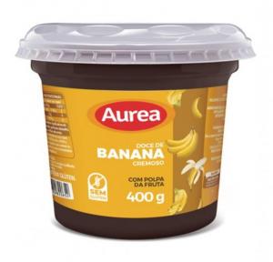 DOCE DE FRUTA AUREA BANANA  400GR