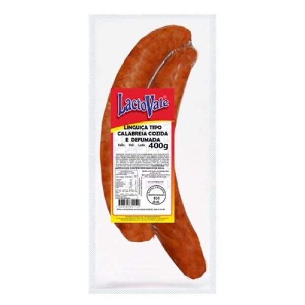 LINGUIÇA TIPO CALABRESA LACTOVALE 400G