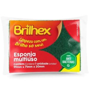 ESPONJA MULTIUSO BRILHEX 1UN