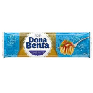 MACARRÃO ESPAGUETE DONA BENTA 500GR