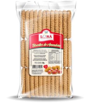 BISCOITO AMENDOIM LUNA 250GR