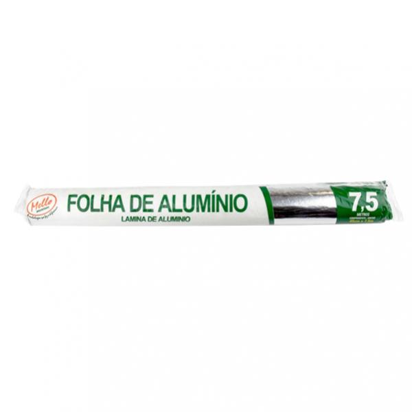 FOLHA DE ALUMINIO MELLO 45CM X 7,5METROS