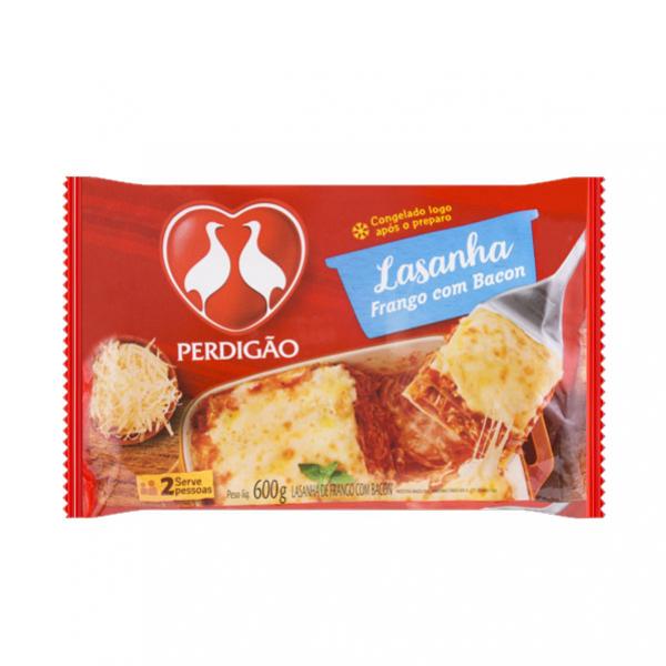LASANHA PERDIGÃO FRANGO COM TOQUES DE BACON 600g