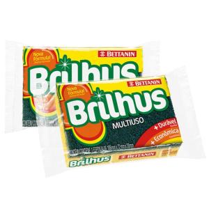 ESPONJA MULTIUSO BRILHUS C/1UN