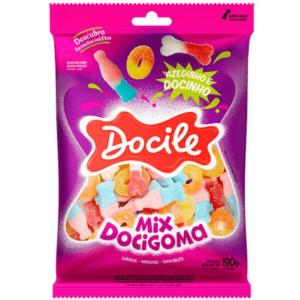 BALA DOCILE MIX DOCIGOMA AZEDINHA 190GR