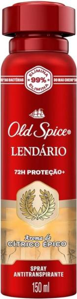 DESODORANTE OLD SPICE LENDARIO CRITICO EPICO 150ML