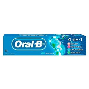 CREME DENTAL ORAL B MENTA FRESCA 4EM 1 70GR