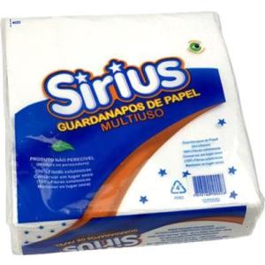 GUARDANAPO SIRIUS 30X32CM C/50UN