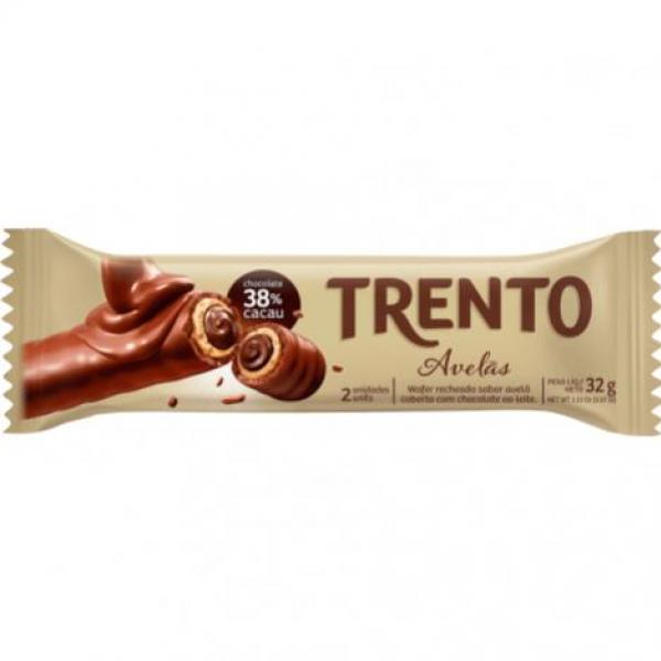 CHOCOLATE TRENTO AVELÃ 32G