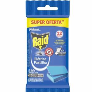 PASTILHA RAID COM 12UN.