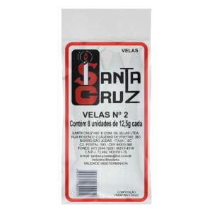 VELAS SANTA CRUZ N2 C/8UN.