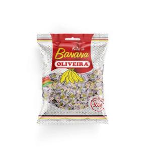 BALA DE BANANA OLIVEIRA 500GR