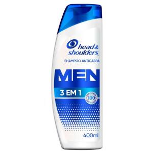 SHAMPOO HEAD&SHOULDERS MEN ANTICASPA 3 EM 1 200ML