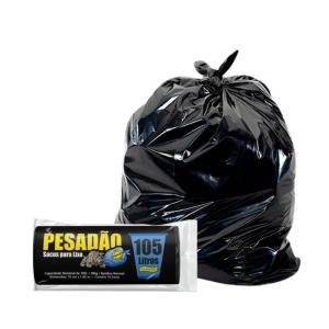 SACO DE LIXO  PESADÃO 105 C/20UN