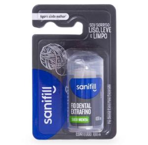 FIO DENTAL EXTRAFINO SANIFIL  100M