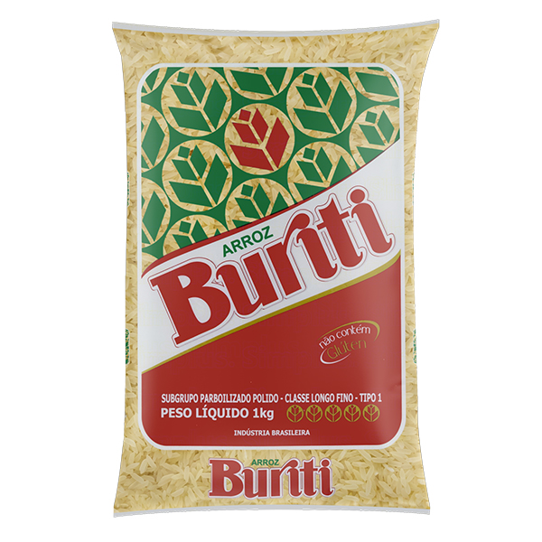 Arroz Buriti Parboilizado 1k