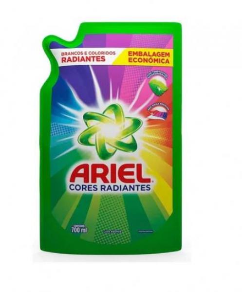 Sabão Liquido Ariel Cores Radiantes  700g