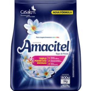 SABAO EM PO AMACITEL TOQUE DE POESIA SACHE 800GR