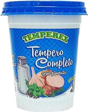 TEMPERO COMPLETO SEM PIMENTA TEMPEREX 250GR