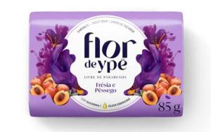 SABONETE FLOR DE YPE FRÉSIA E PESSEGO 85GR