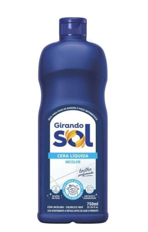 CERA INCOLOR LIQUIDA GIRANDO SOL 750ML
