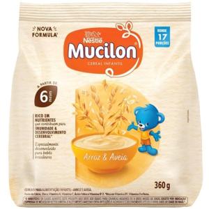 MUCILON SACHE ARROZ E AVEIA 360GR