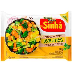TEMPERO DE LEGUMES SINHA 50g