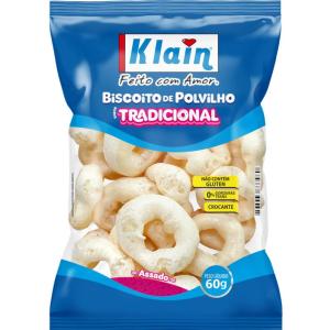 BISCOITO KLAIN POLVILHO TRADICIONAL 60GR