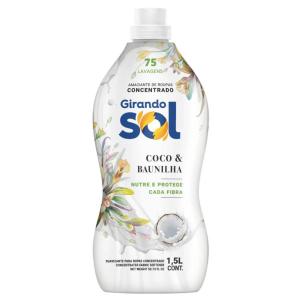 AMACIANTE DE ROUOPAS GIRANDO  SOL COCO COM BAUNILHA (...)