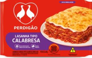 LASANHA PERDIGÃO CALABRESA 600GR
